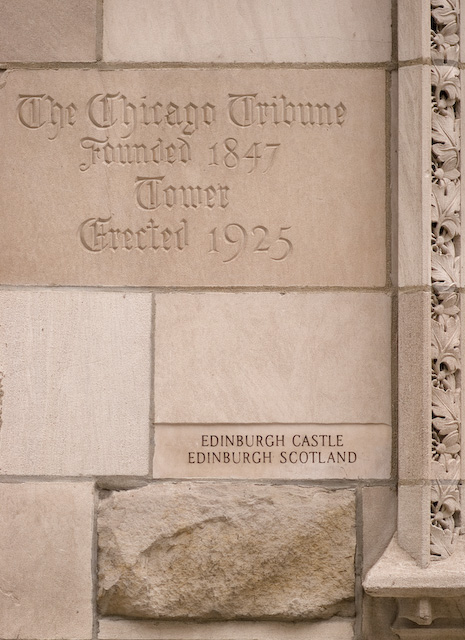 chicago tribune building. The Chicago Tribune building